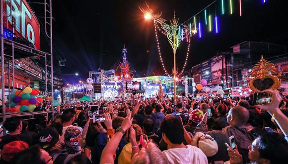 泰国清莱举办活动迎新年